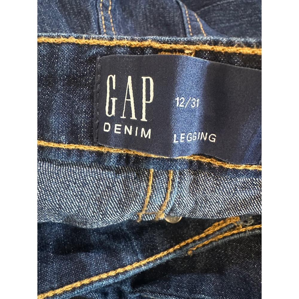 Gap Denim Legging Jeans Women 12/31 Blue Bundle Skinny Knit 3-Pack EUC - Picture 16 of 16